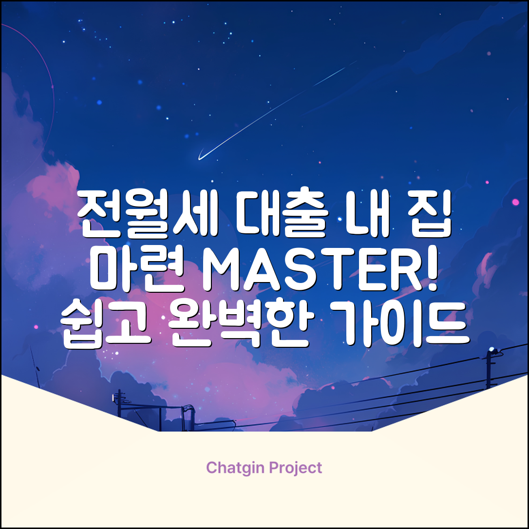 전월세대출 완벽 가이드: 내 집 마련 마스터!