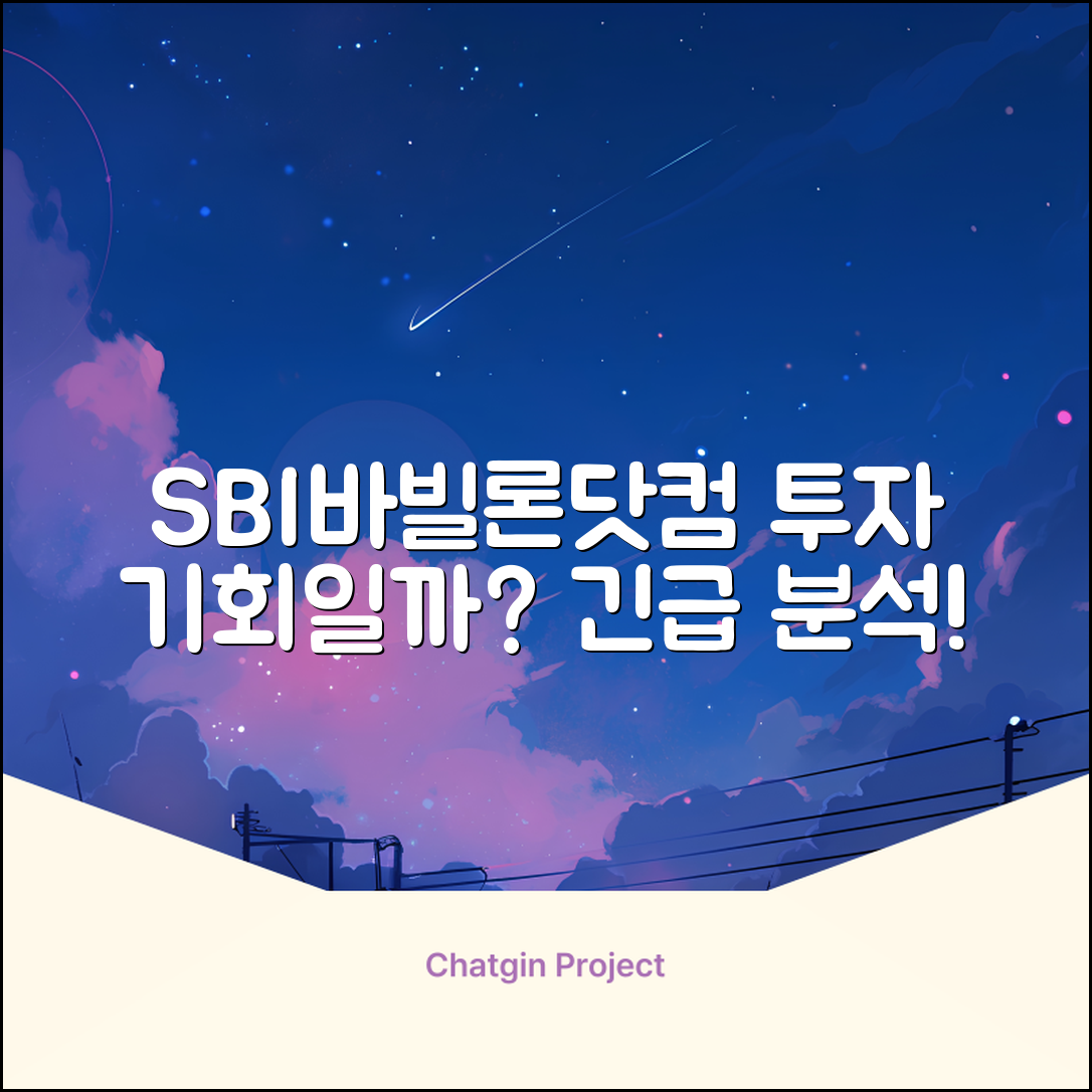 SBI바빌론닷컴, 놀라운 투자 기회가?
